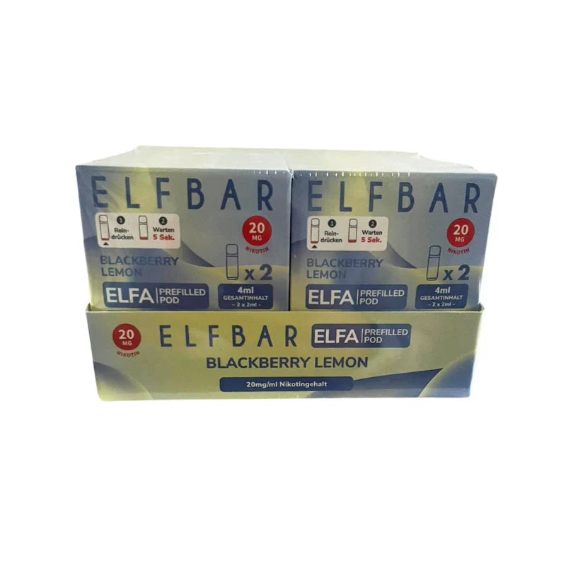 Elfbar Elfa Blackberry Lemon 10x 2er Pack
