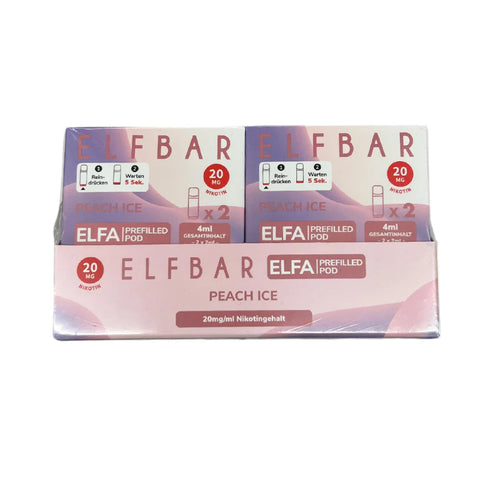 10x Elfbar Elfa 2er Pack Peach Ice