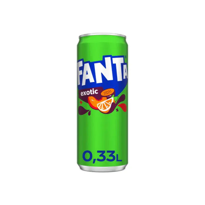 Fanta Exotic 0.33 Dose 34er Pack mhd 31-07-2026