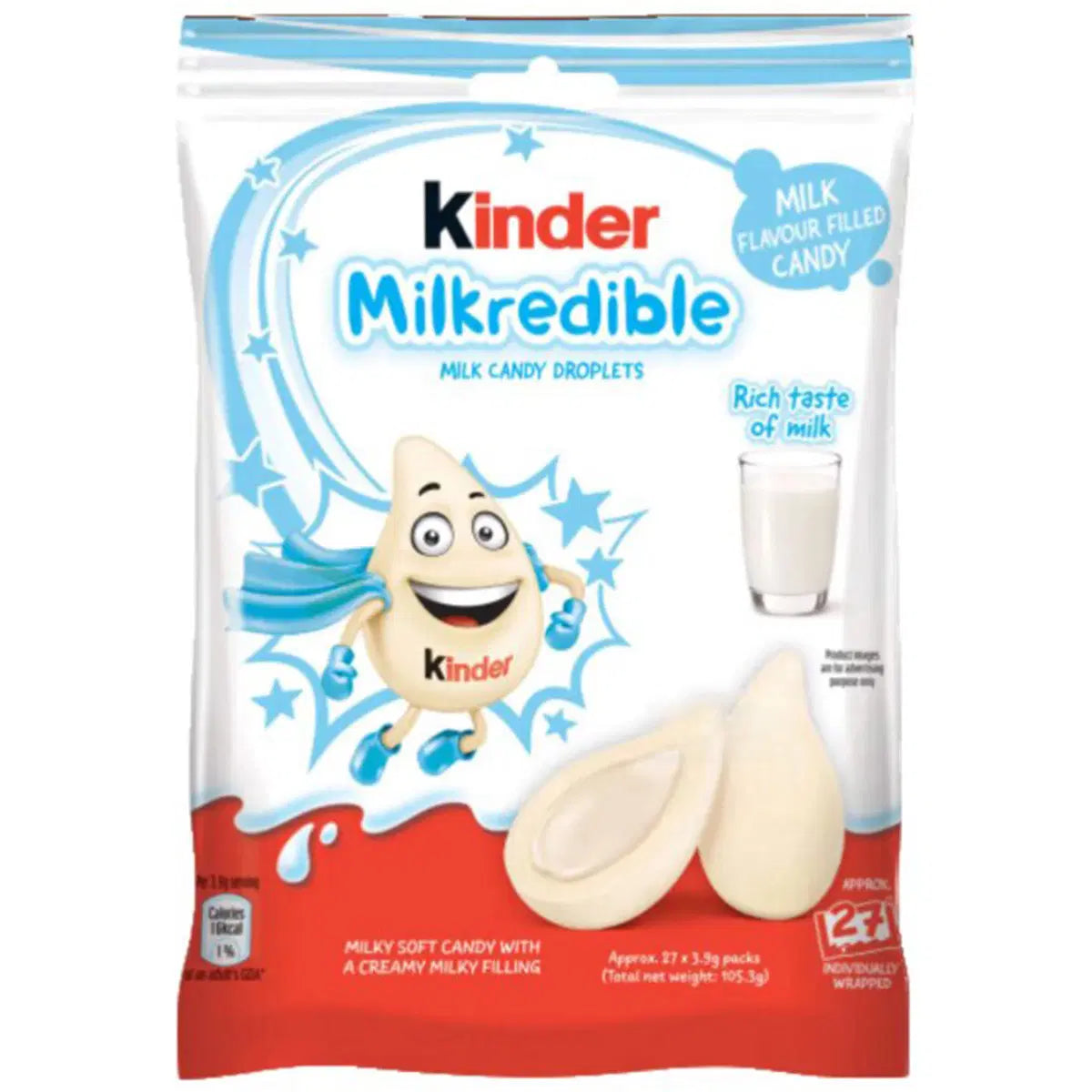 Kinder - Milkredible - Milky - 46,8g - 10er Pack mhd 03/27
