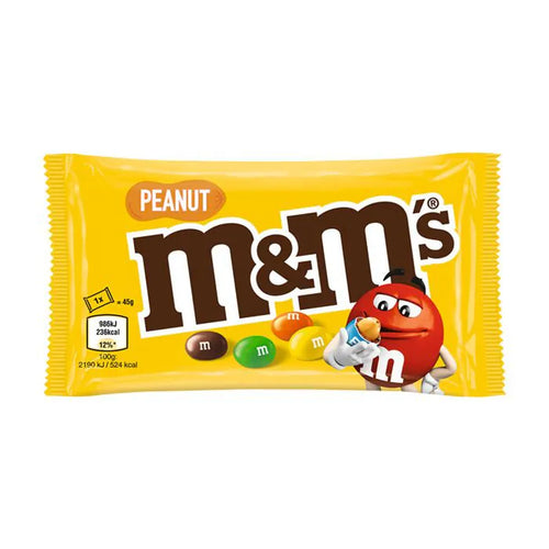 M und Ms erdnuss Gelb 45g 24er Pack mhd 25-01-2026