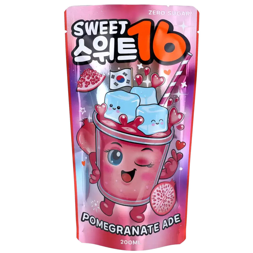 Sweet16 - Pomegranate Ade Zero - 200ml