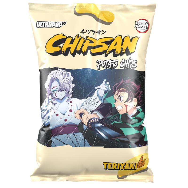 Chipsan Kartoffelchips Teriyaki Demon Slayer 110g 20er Pack mhd  12/26