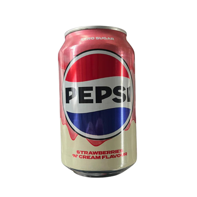 Pepsi Zero Sugar Pepsi 'n' Strawberry 330ml 24er Pack mhd 10/26