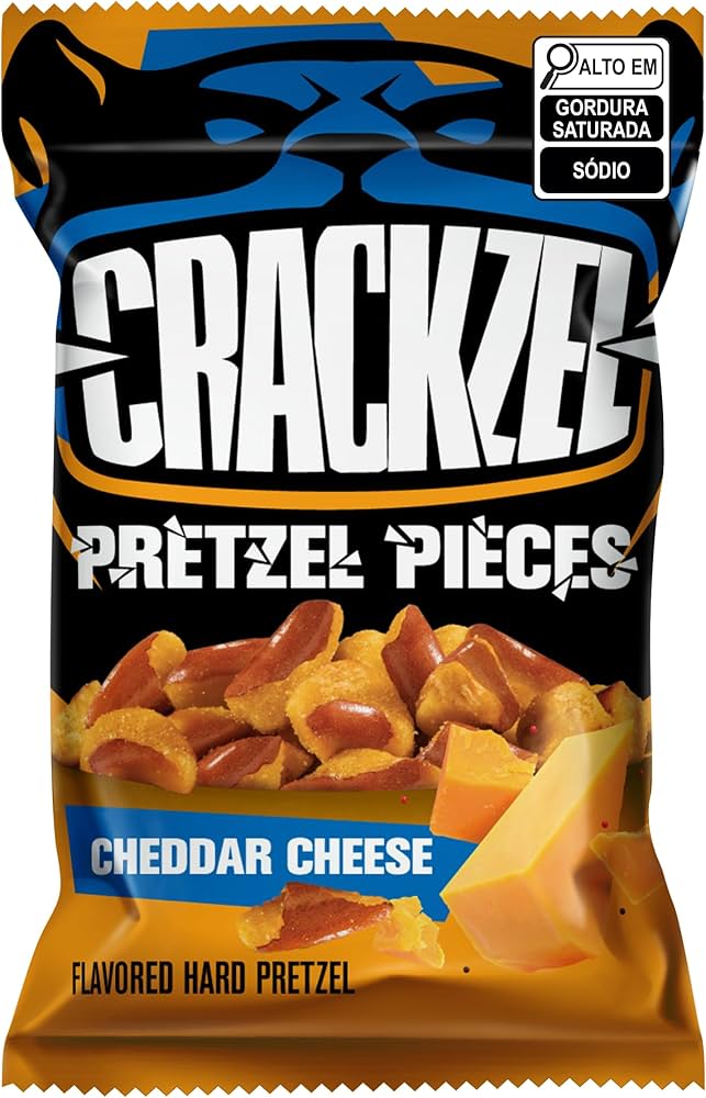 Crackzel Cheedar Cheese Pretzel 85g 24er pack mhd 09/26