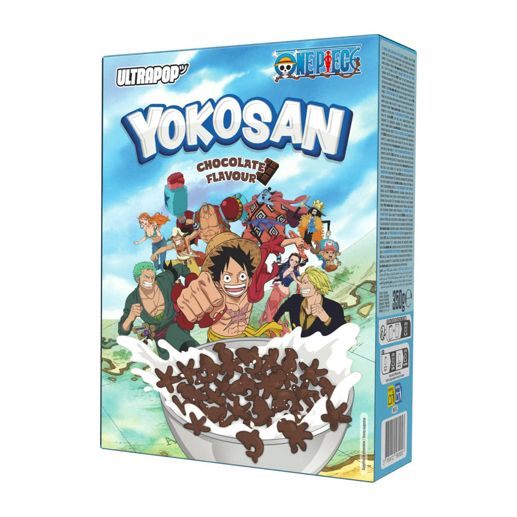 YOKOSAN - One Piece - Céréales Chocolat 350g 24er Pack mhd 11/26