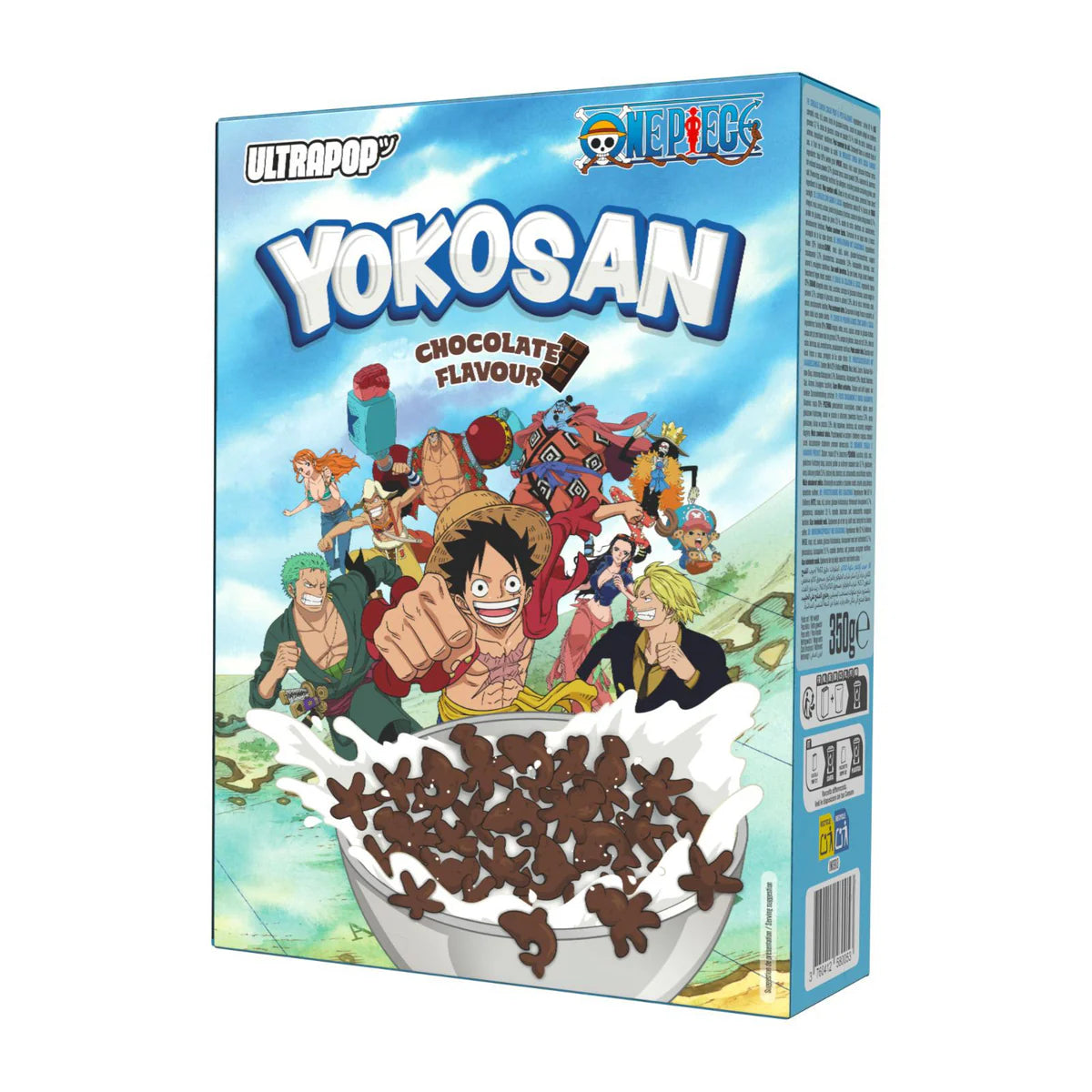 YOKOSAN - One Piece - Céréales Chocolat 350g 24er Pack mhd 11/26