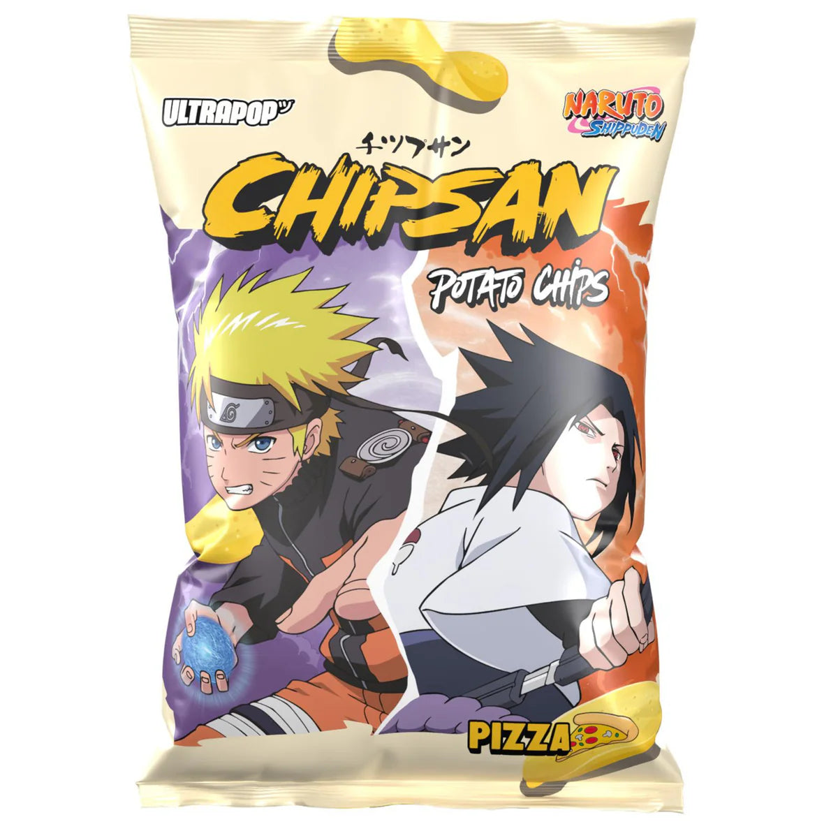 Chipsan Kartoffelchips Pizza Flavor Naruto 110g 20er Pack mhd 10/26