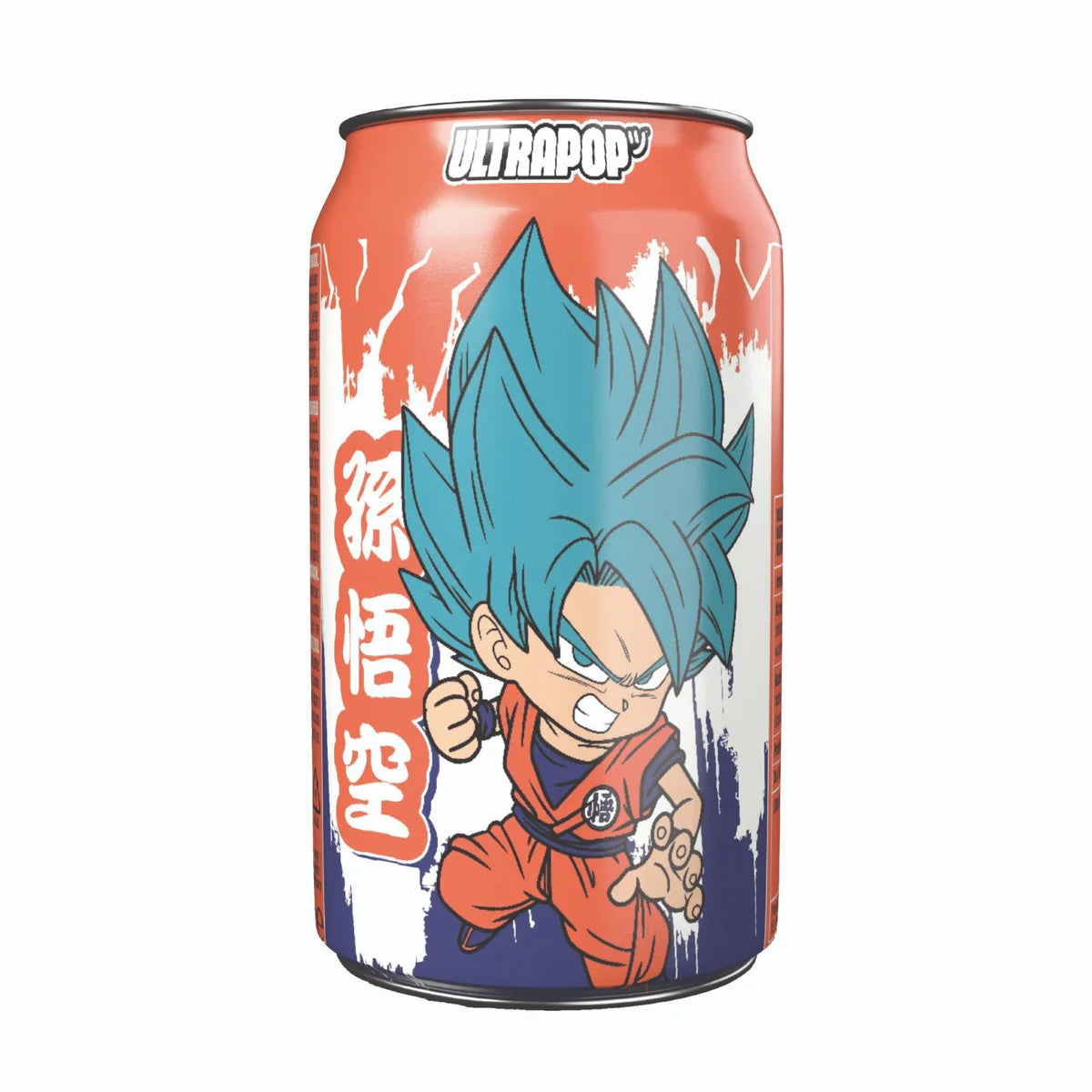 Ultrapop Dragon Ball Sparkling Soda Strawberry Banana 330ml 24er Pack mhd 08/27