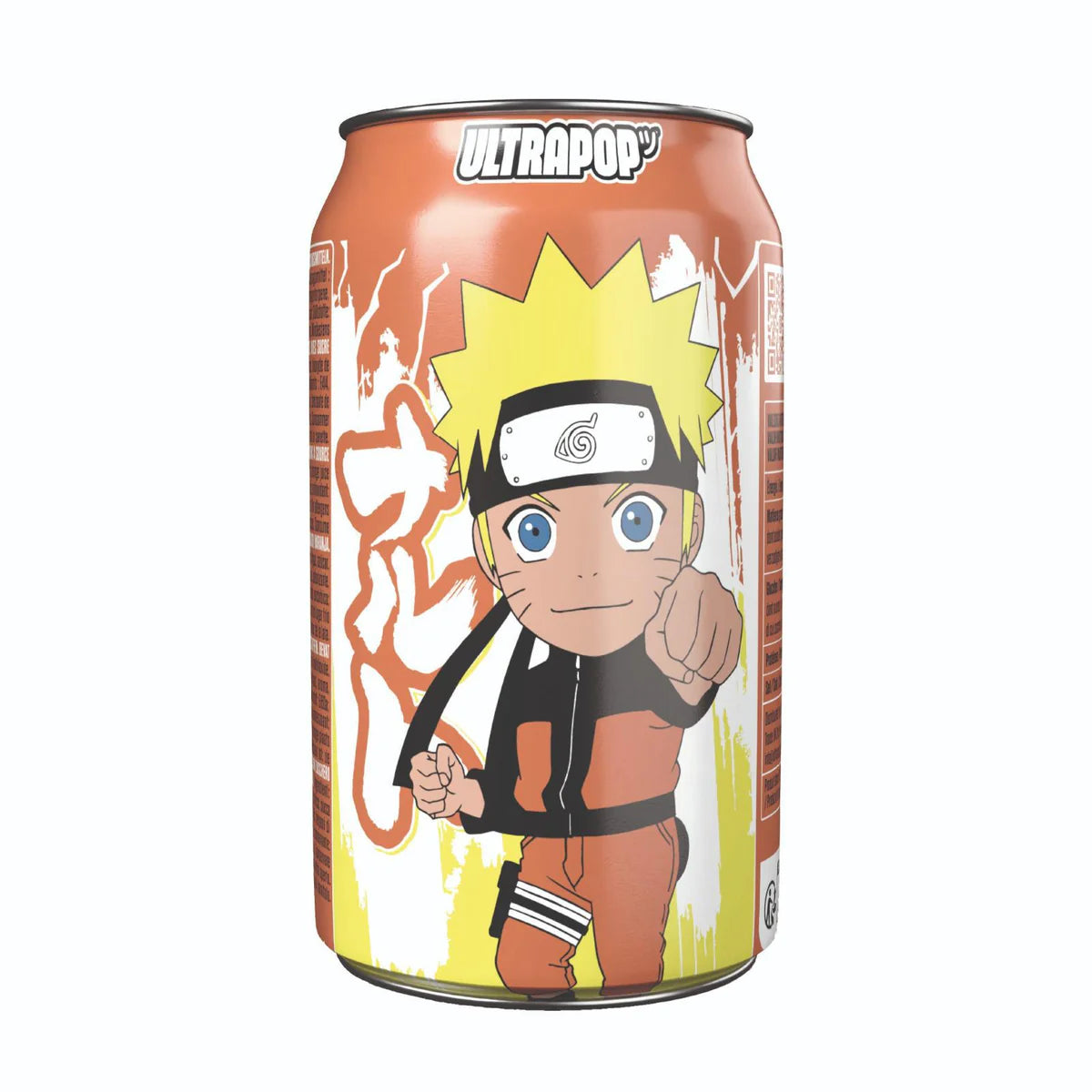 Ultrapop Naruto Shippuden Sparkling Soda Orange 330ml 24er Pack mhd 08/27