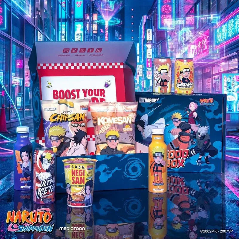 Deluxe Master Food Box - The Big Three (Naruto/One Piece/ Dragon Ball) 6er Box Mhd 07/26