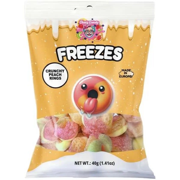 Freezes Crunchy Peach Rings 16er Pack mhd 12/26