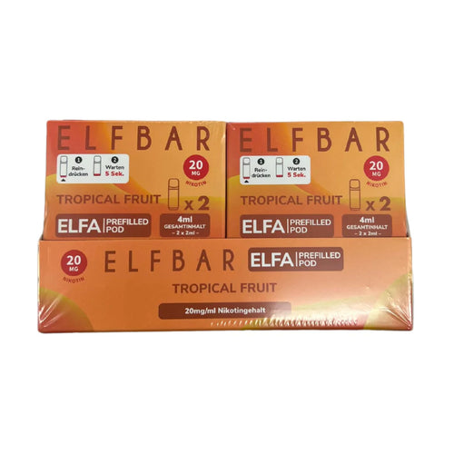 10x Elfbar Elfa 2er Pack Tropical Fruit