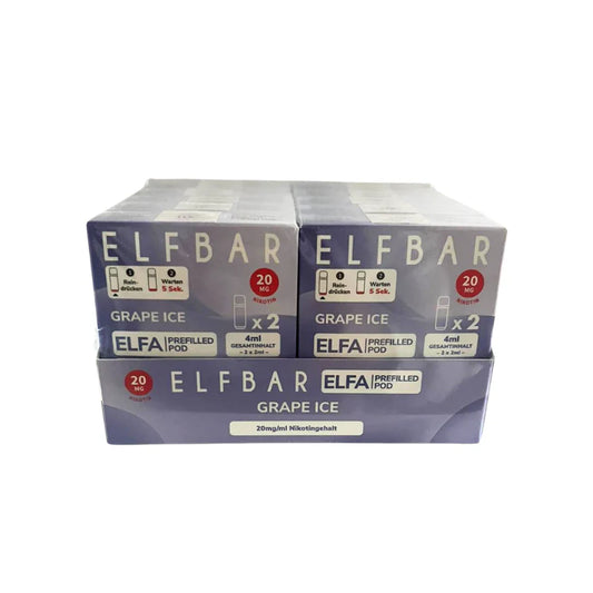 Elfbar Elfa Grape Ice 10x 2er Pack
