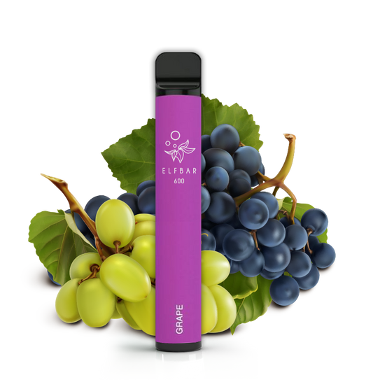 10x Elfbar 600 Grape Einweg Vapes