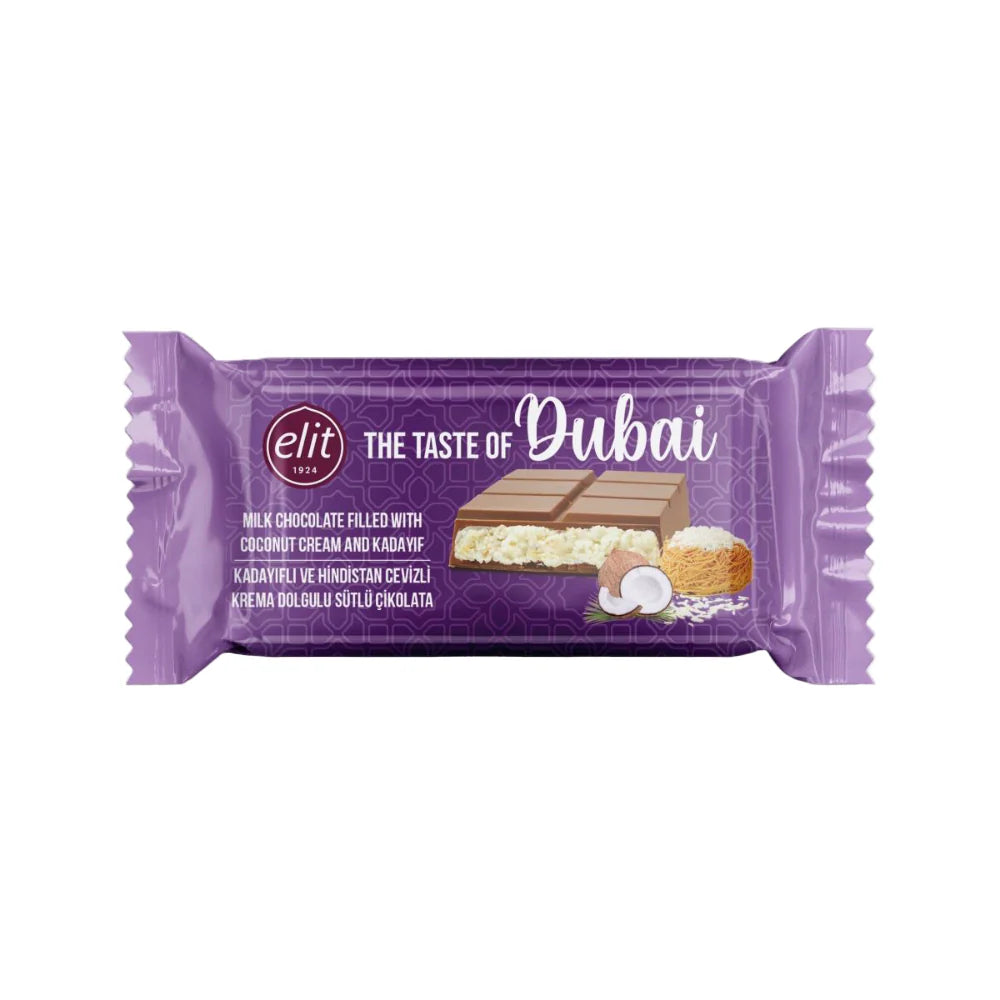 Elit - The Taste of Dubai mit Kokosnusscreme 90g 24er Pack mhd 2026