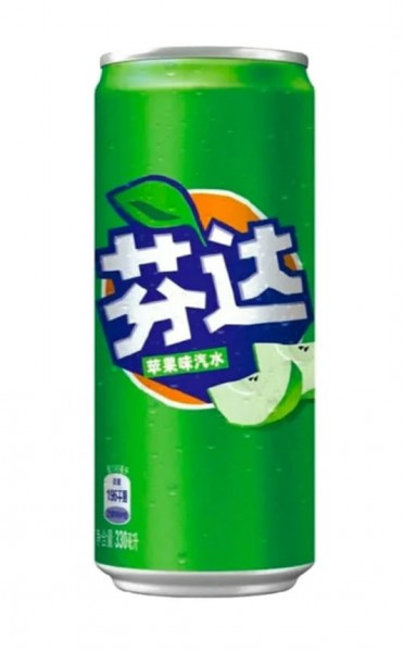 Asia Fanta Apple 0.33 Dose 24er Pack mhd 01/27