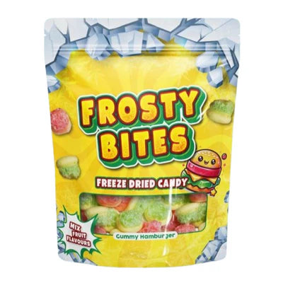 Frosty Bites Freezed Dried Candy - Hamburger 50g 24er Pack mhd 2027