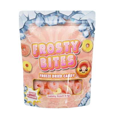 Frosty Bites Peach Rings 24er Pack mhd 2027