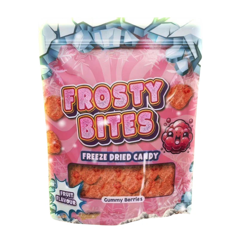 Frosty Bites Freezed Dried Candy - Gummy Berry 50g 24er Pack mhd 2026