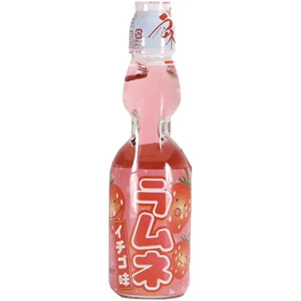 Hatakosen Ramune Strawberry 200ml 30er Pack