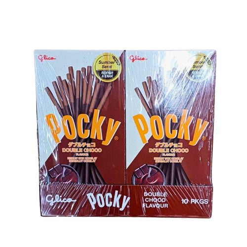 Pocky Double chocolate  10er Pack mhd 06/26