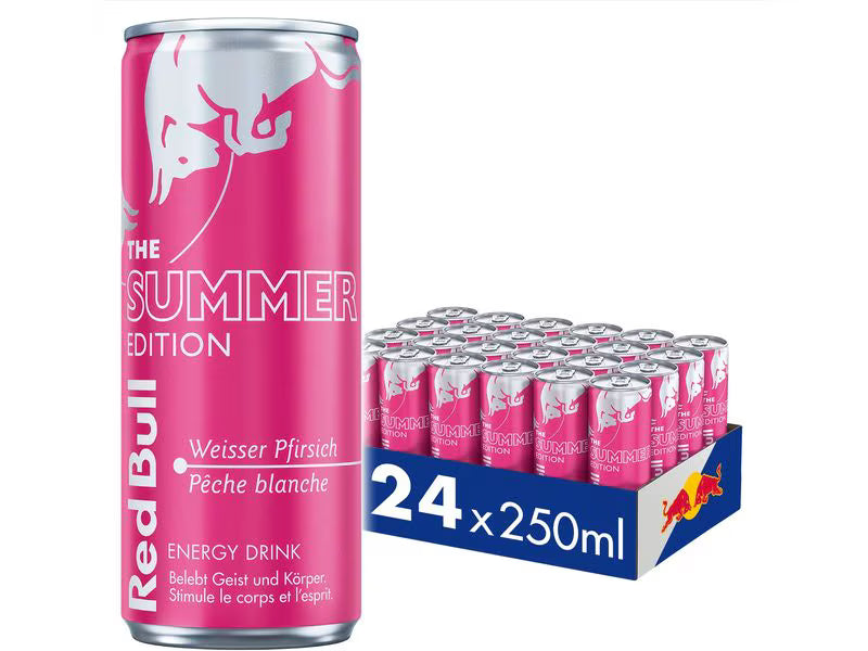 Red Bull Sommer Edition Whiite Peach 24er Packmhd 2026