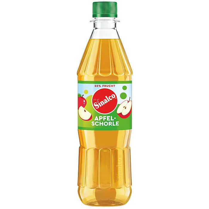 Sinalco Apfelschorle 0.5 PEt 24er Pack mhd 26-05-2026