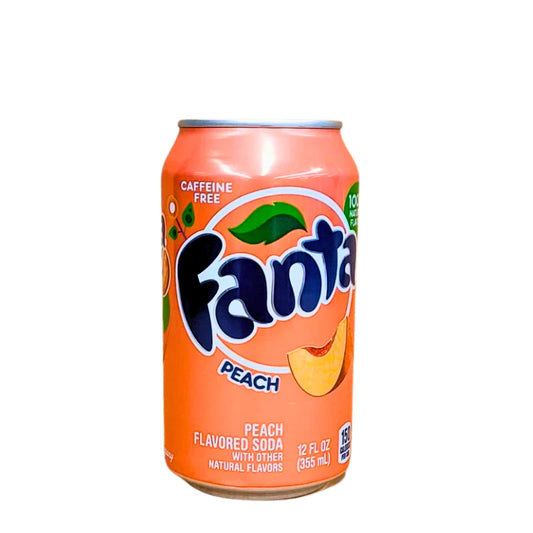 USA Fanta Peach 355ml Dose 24er £Pack mhd 2026
