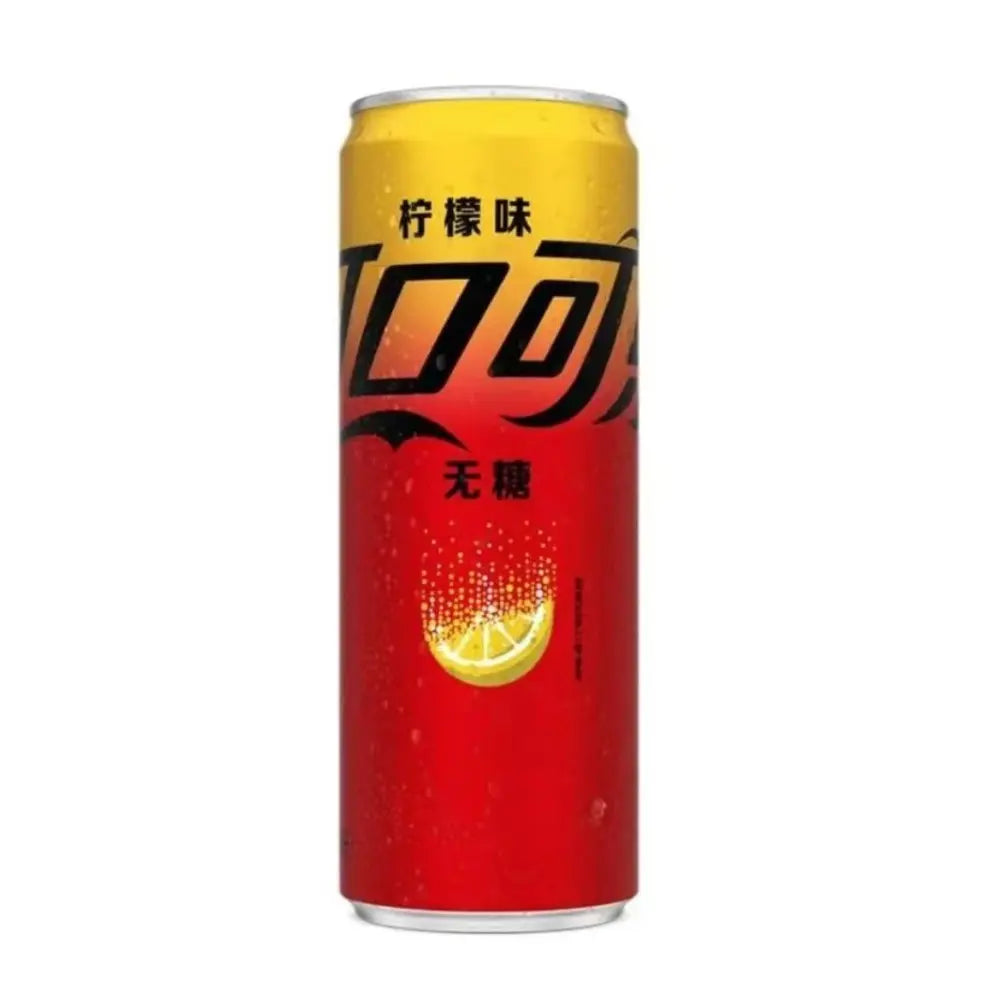COCA COLA - LEMON ZERO - CHINA - 330ML 24er Pack mhd 11/26