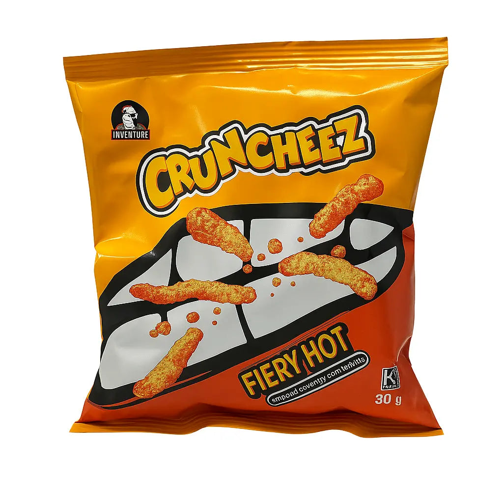 Cruncheez - Fiery Hot - 30g 24er Pack mhd 09/26