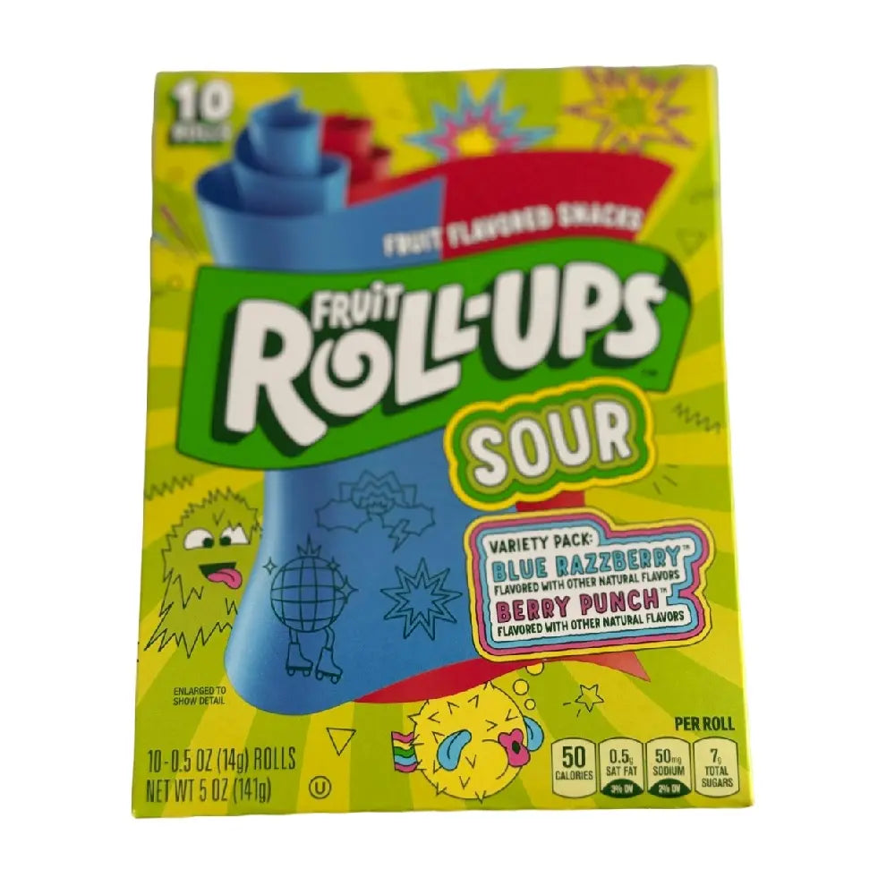 FRUIT ROLL UPS - SOUR - 14 G - 10er Pack mhd 11/26