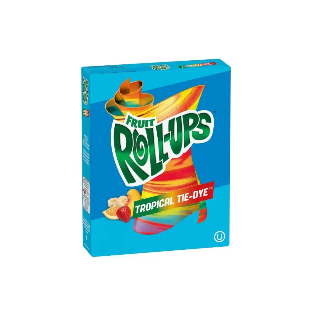 FRUIT ROLL UPS- TROPICAL TIE-DYE - 14 G - 10er Pack mhd 11/27
