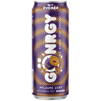 Gönrgy Energy - Pflaume Zimt - Zucker - 500ml 24er Pack mhd 30.09.2027