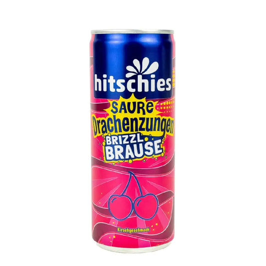 Hitschies - Saure Drachenzungen - brizzl Brause - Kirsche - 250ml 24er Pack mhd 30.04.26