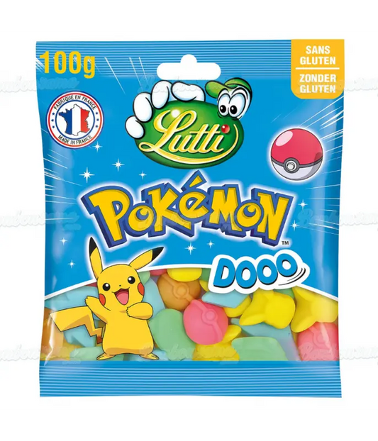 Lutti - Pokémon Dooo - 100g 16er Pack mhd 03/26