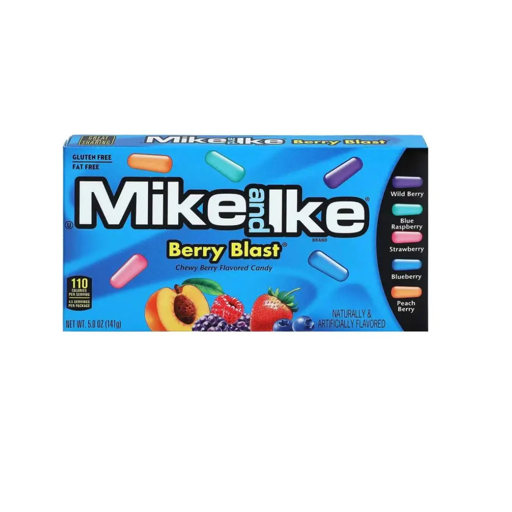 MIKE & IKE - BERRY BLAST - THEATER BOX - 141G - 12er Pack mhd 04/27