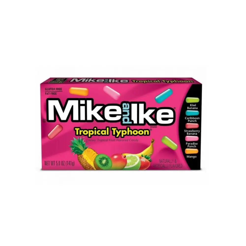 MIKE & IKE - TROPICAL TYPHOON - THEATER BOX - 120G - 12er Pack mhd 05/27