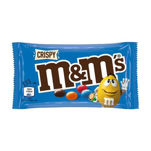 M und Ms Crispy Blau 36g 24er Pack mhd 05-07-2026