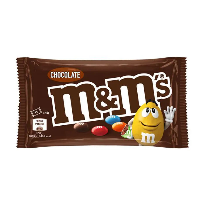M und Ms Schoko Braun 45g 24er Pack mhd 07-06-2026
