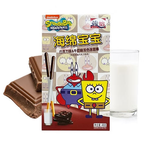 Spongebob Stix Choco and milk 30er Pack mhd 2026