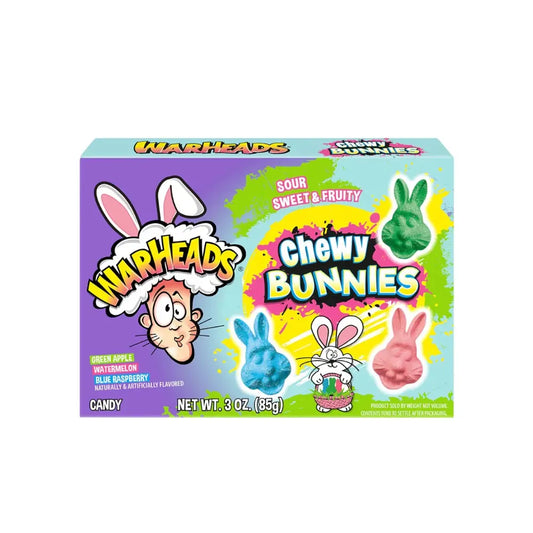 Warheads - Chewy Bunnies - Theater Box - 85g 12er Pack mhd 06/26